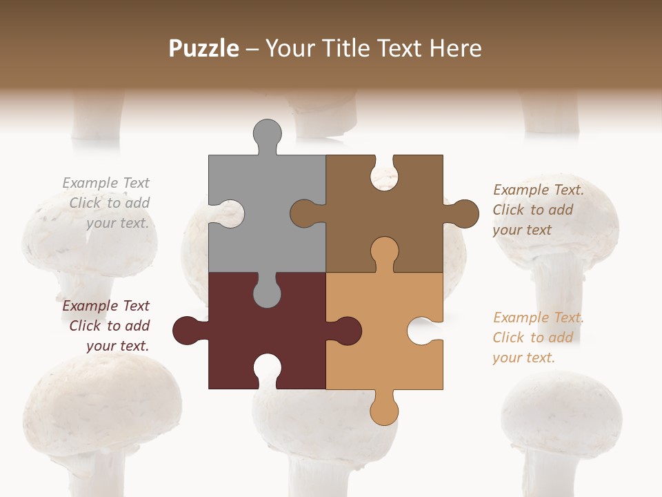 Fungus Nature Studio PowerPoint Template