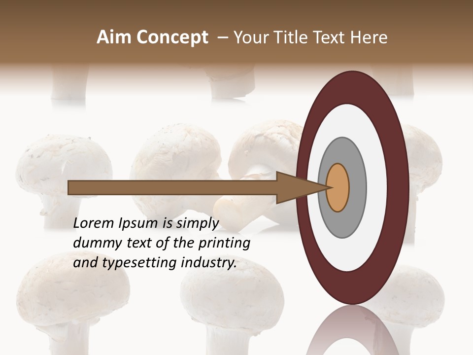 Fungus Nature Studio PowerPoint Template