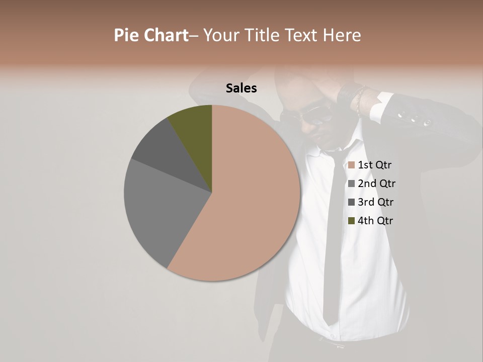 Male Model Poses PowerPoint Template