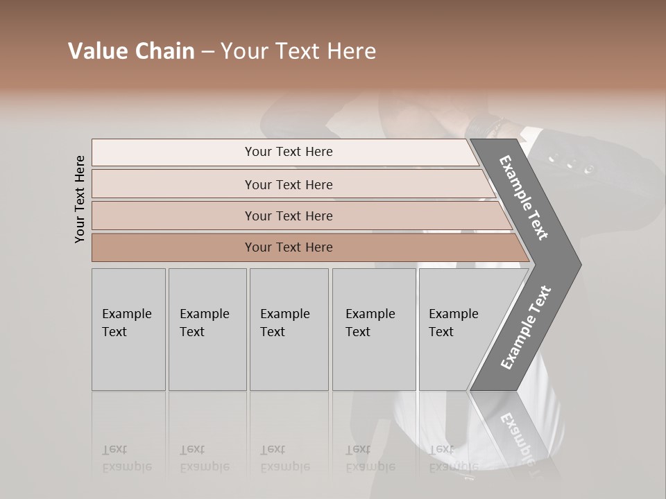 Male Model Poses PowerPoint Template
