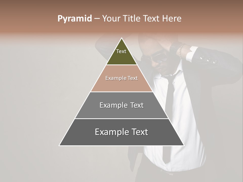 Male Model Poses PowerPoint Template
