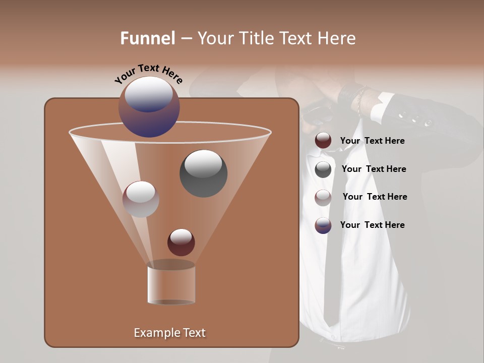 Male Model Poses PowerPoint Template