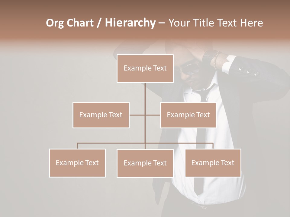 Male Model Poses PowerPoint Template