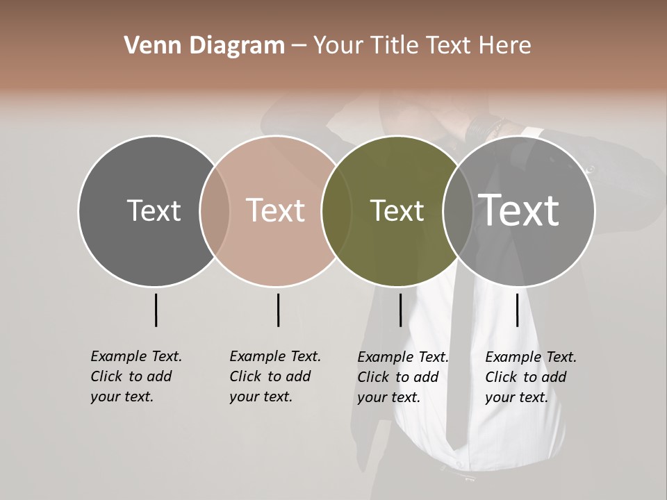 Male Model Poses PowerPoint Template