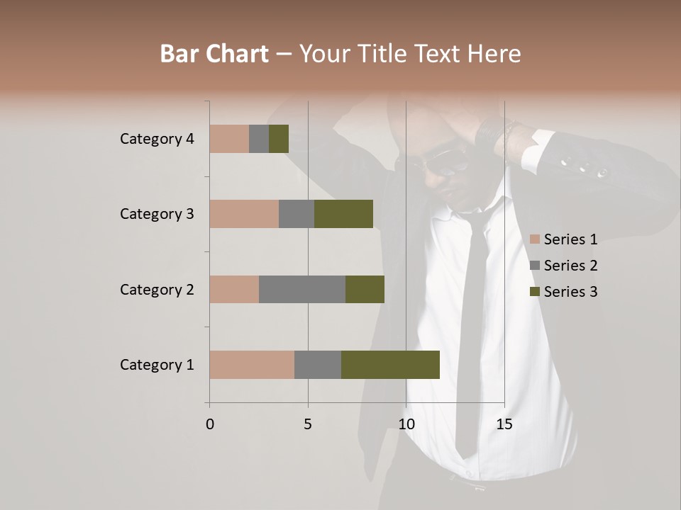 Male Model Poses PowerPoint Template