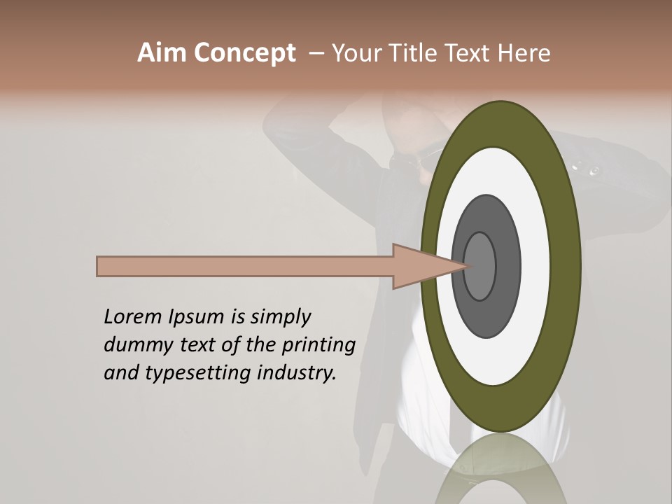 Male Model Poses PowerPoint Template