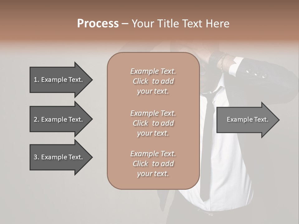 Male Model Poses PowerPoint Template