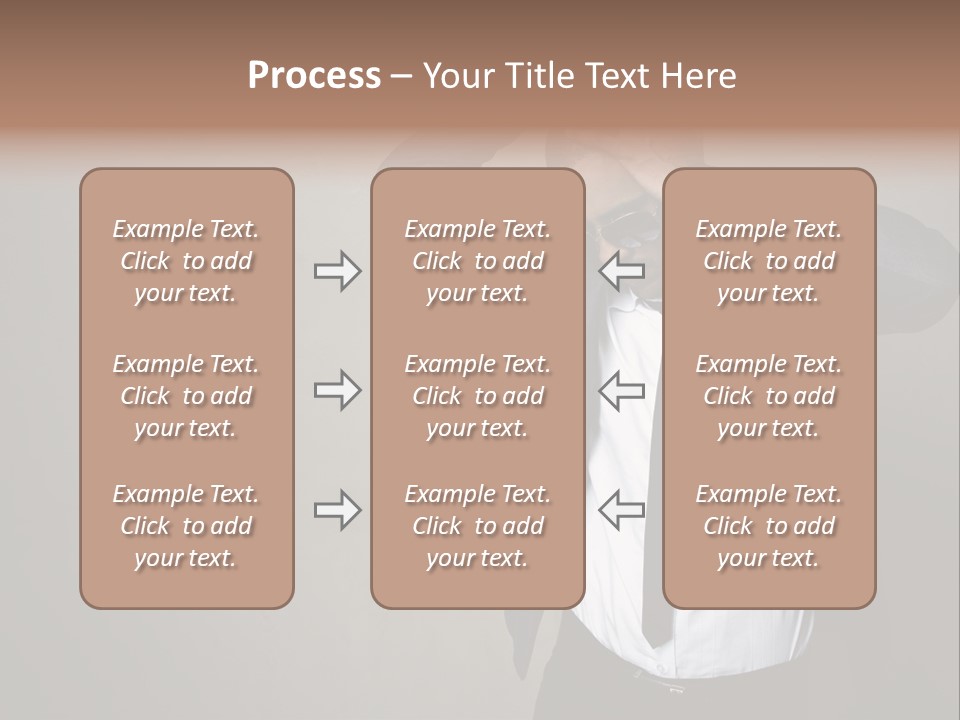 Male Model Poses PowerPoint Template