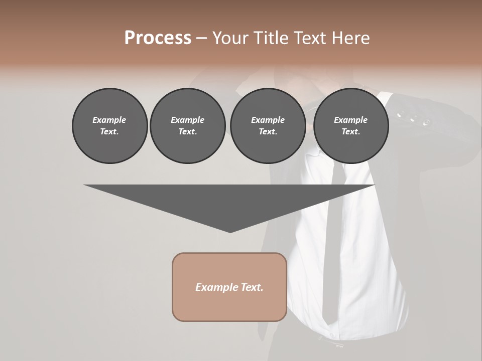 Male Model Poses PowerPoint Template