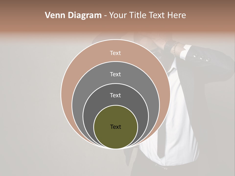 Male Model Poses PowerPoint Template