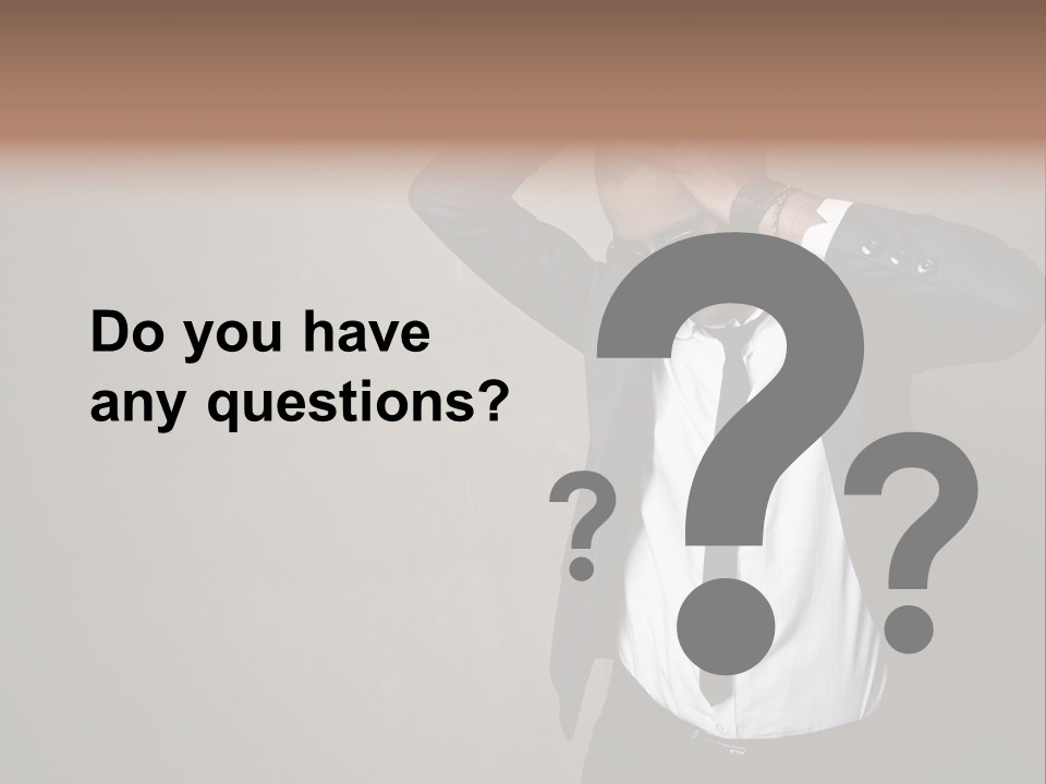 Male Model Poses PowerPoint Template