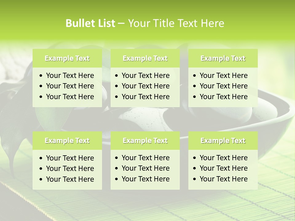 Spa Stone PowerPoint Template