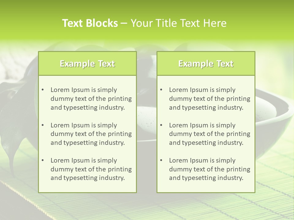 Spa Stone PowerPoint Template
