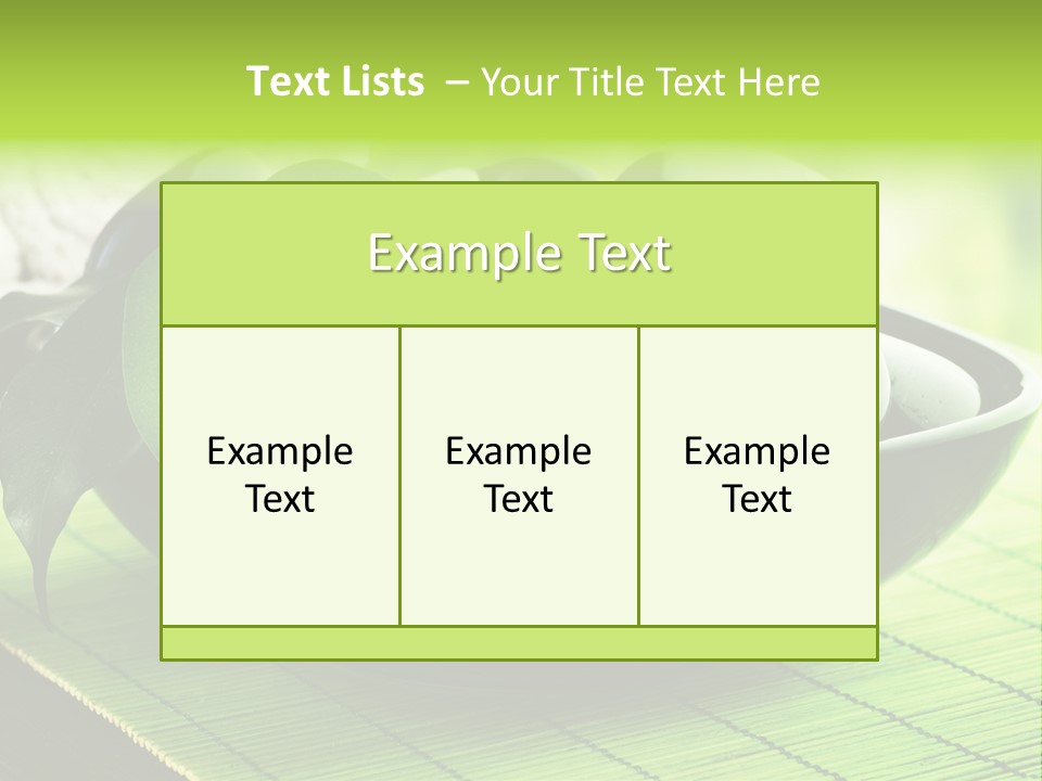 Spa Stone PowerPoint Template