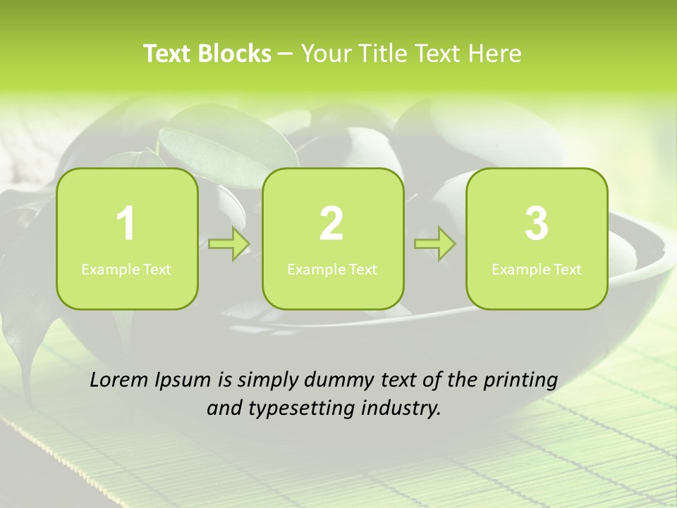 Spa Stone PowerPoint Template