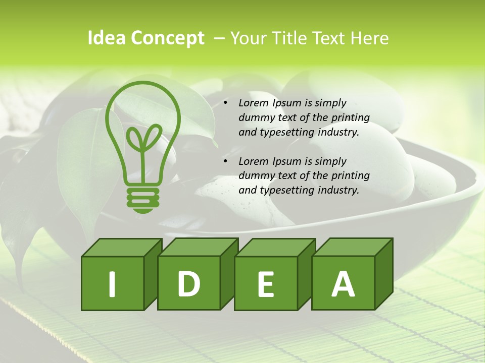 Spa Stone PowerPoint Template