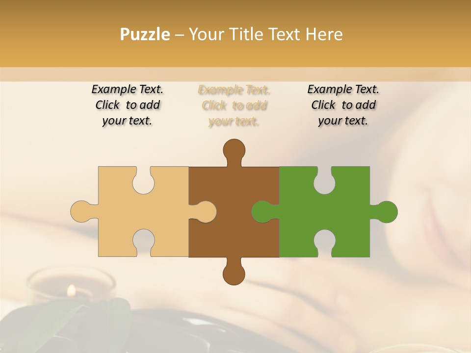 Hot Stone Massage PowerPoint Template