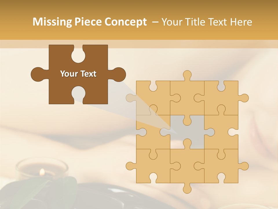 Hot Stone Massage PowerPoint Template