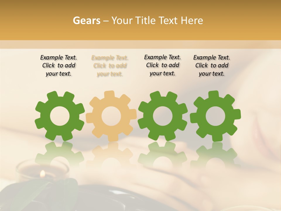 Hot Stone Massage PowerPoint Template