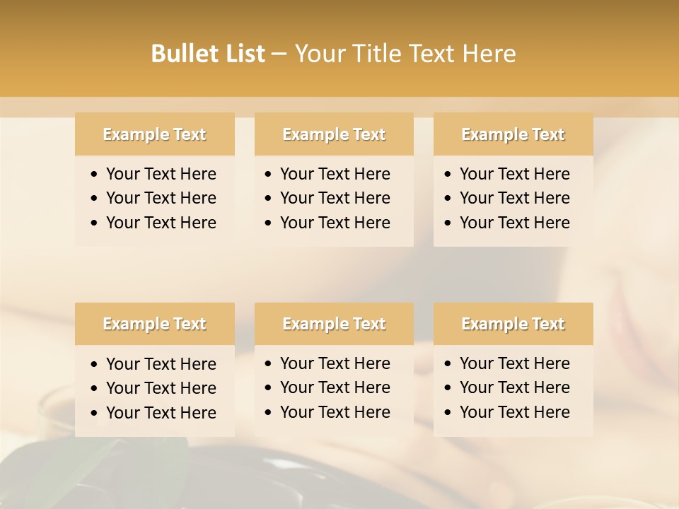 Hot Stone Massage PowerPoint Template