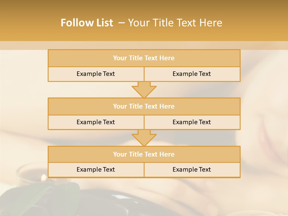 Hot Stone Massage PowerPoint Template