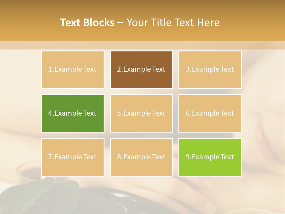 Hot Stone Massage PowerPoint Template