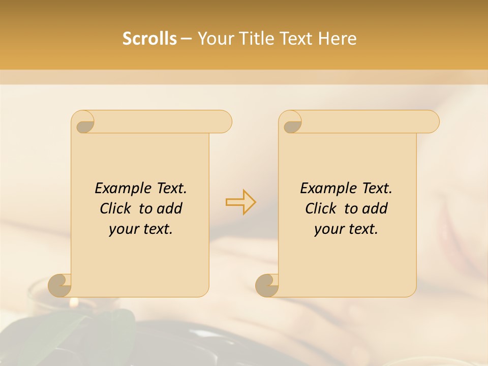 Hot Stone Massage PowerPoint Template