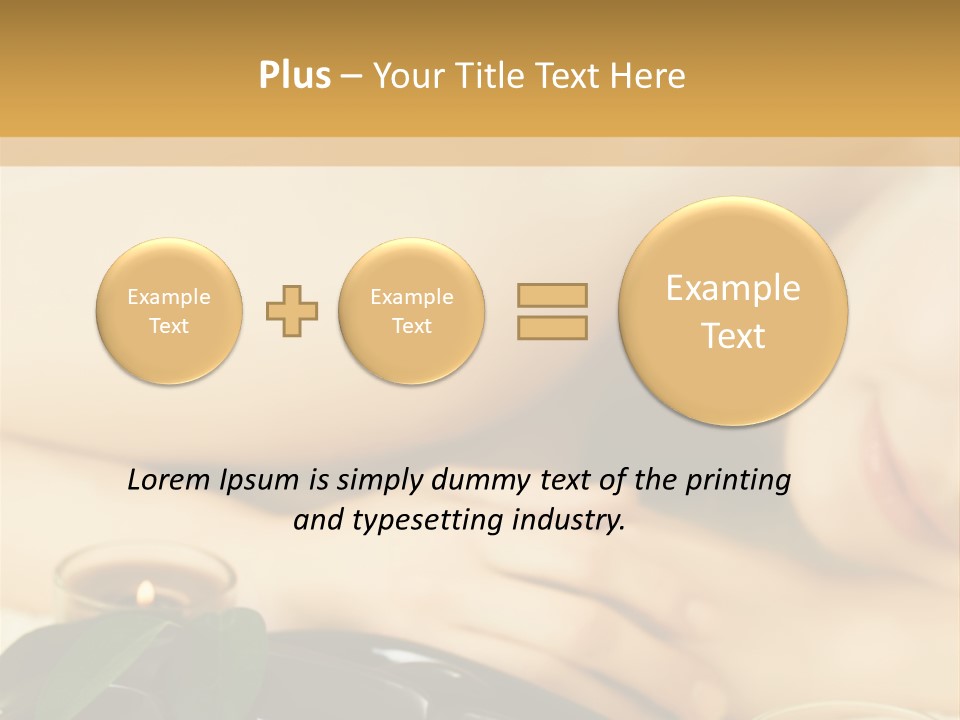 Hot Stone Massage PowerPoint Template