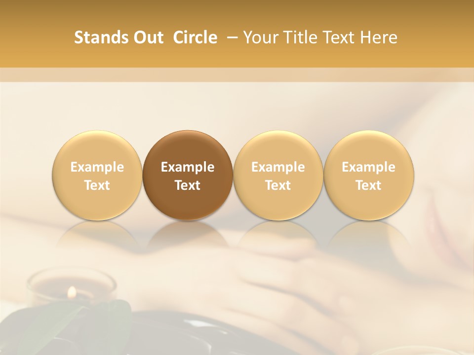 Hot Stone Massage PowerPoint Template