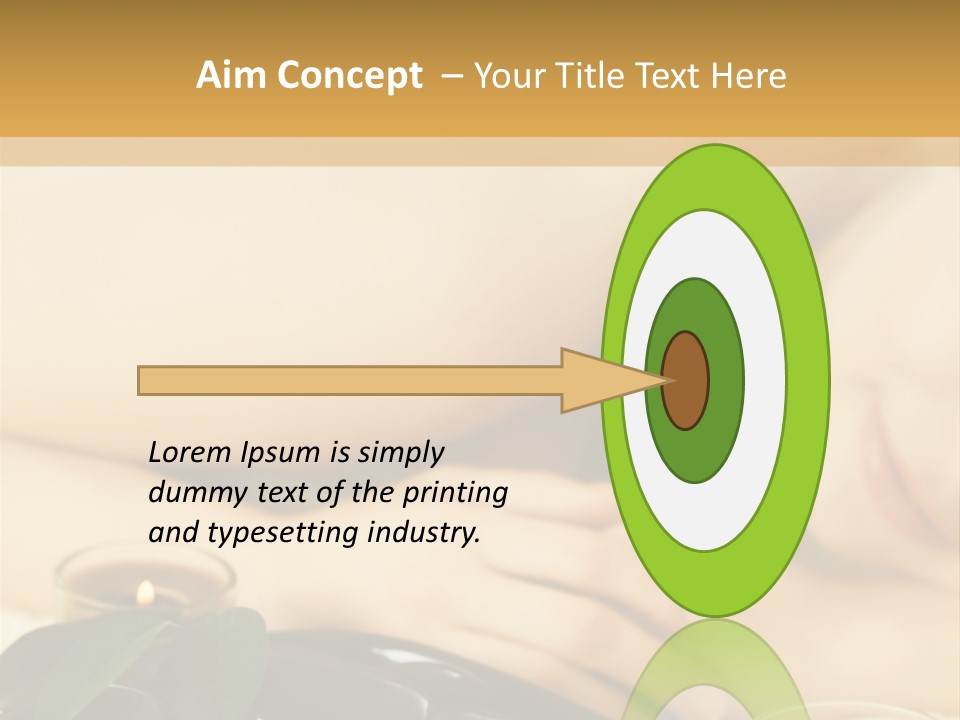 Hot Stone Massage PowerPoint Template