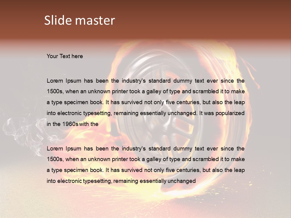 View Hot Transport PowerPoint Template