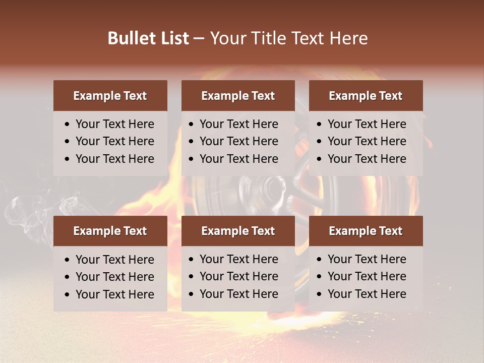 View Hot Transport PowerPoint Template