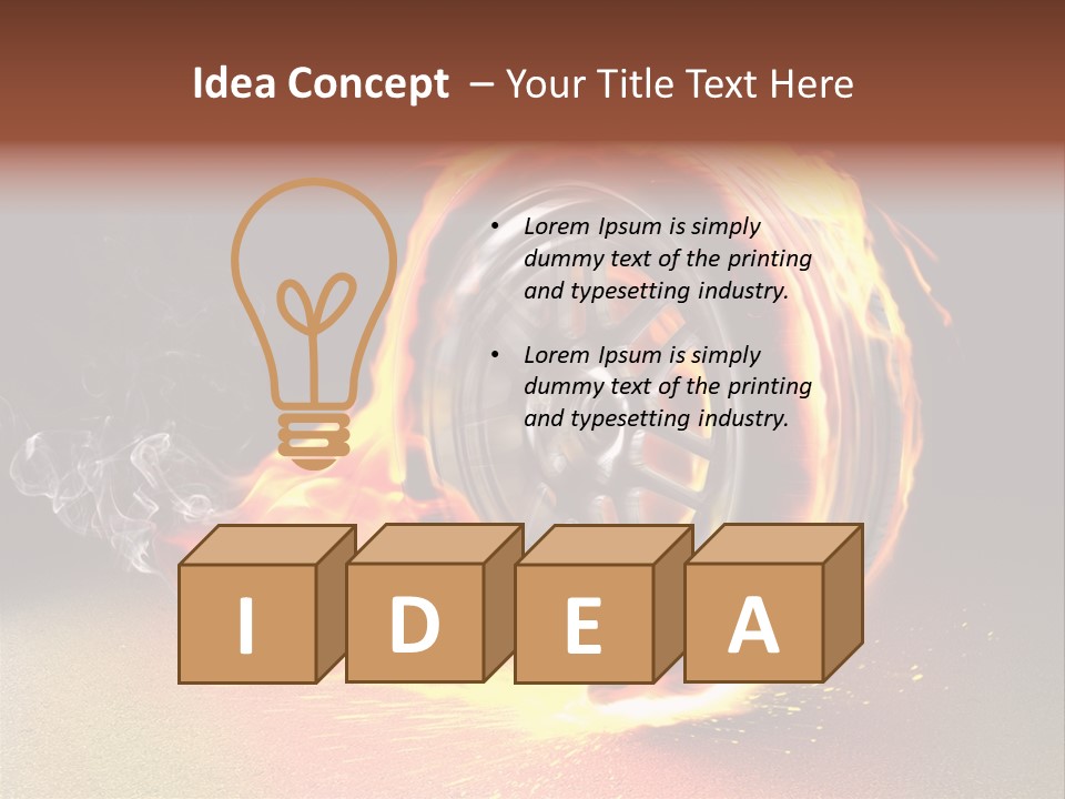 View Hot Transport PowerPoint Template