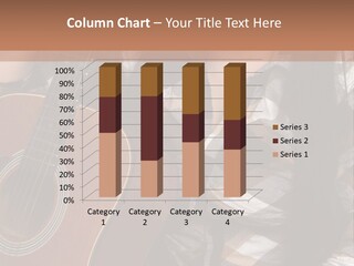 Country Guitar Girl PowerPoint Template