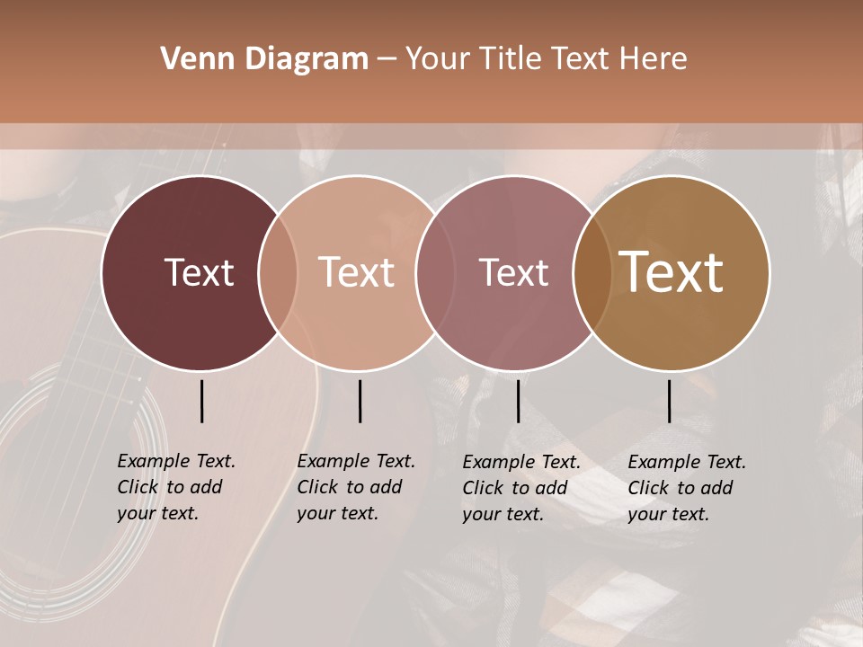 Country Guitar Girl PowerPoint Template