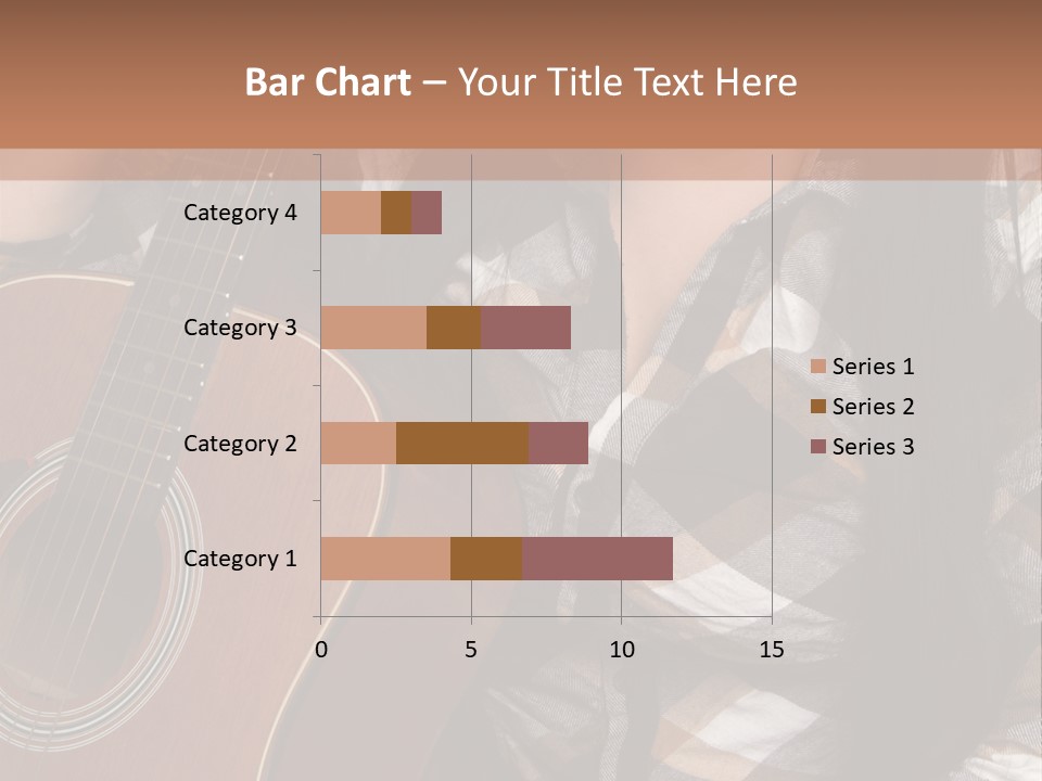 Country Guitar Girl PowerPoint Template