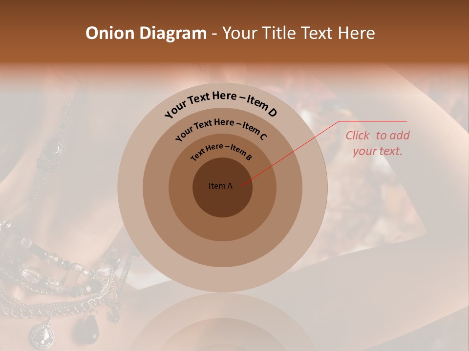 Glamour Earrings Romantic PowerPoint Template