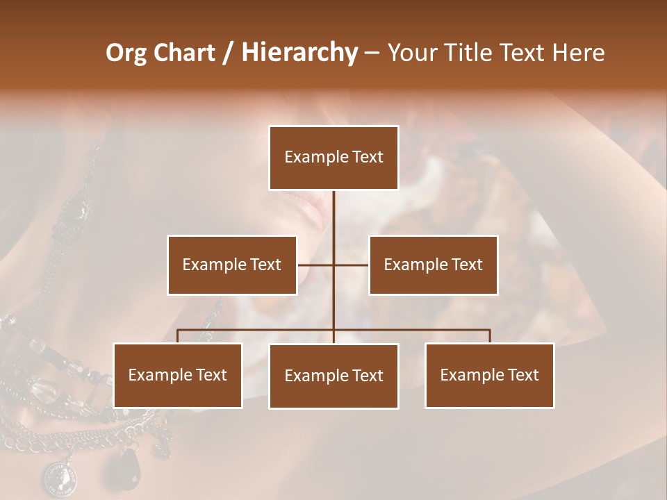 Glamour Earrings Romantic PowerPoint Template