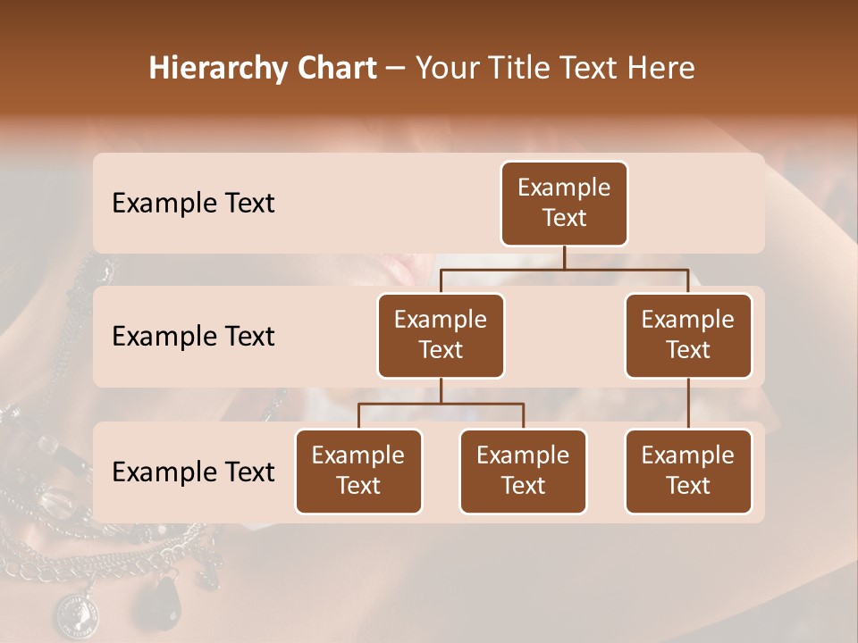 Glamour Earrings Romantic PowerPoint Template