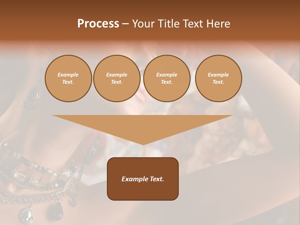 Glamour Earrings Romantic PowerPoint Template