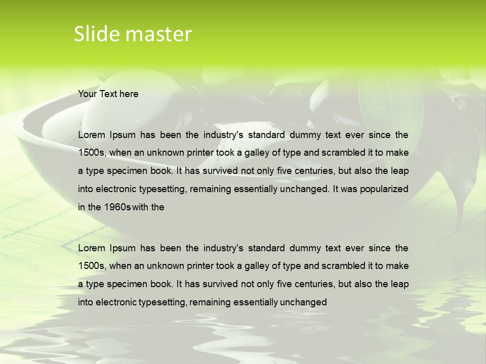 Spa Therapy PowerPoint Template