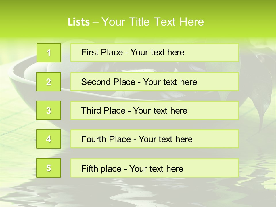 Spa Therapy PowerPoint Template