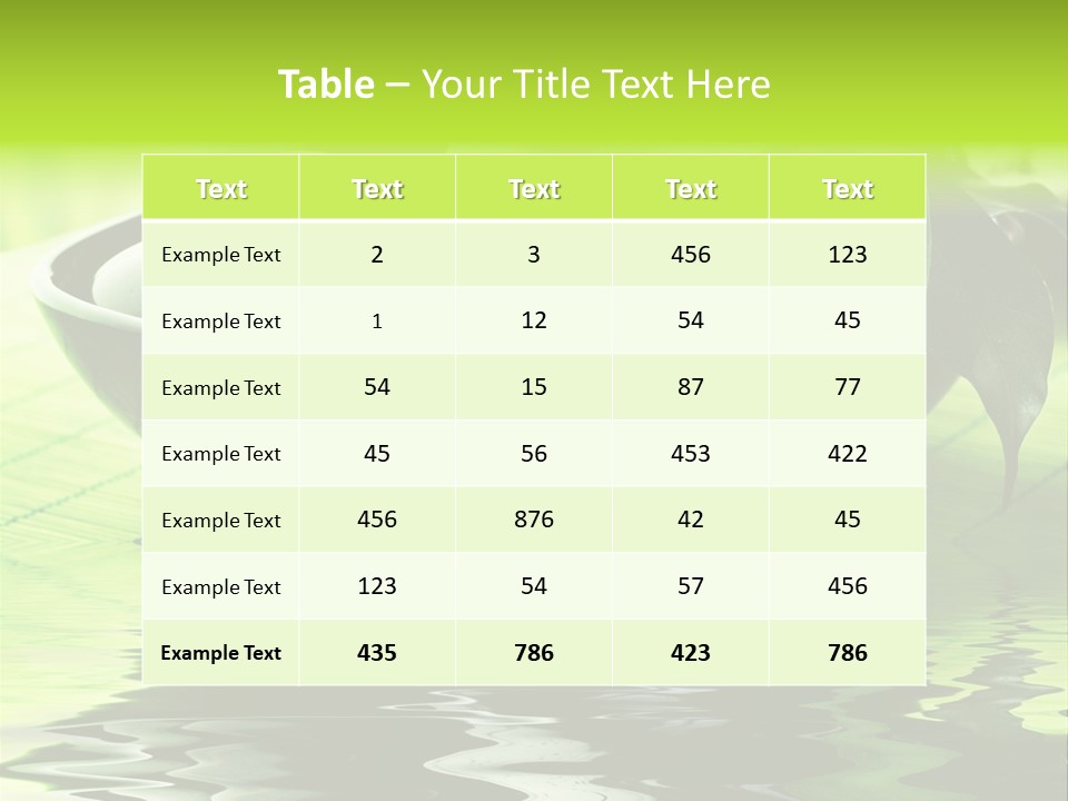 Spa Therapy PowerPoint Template