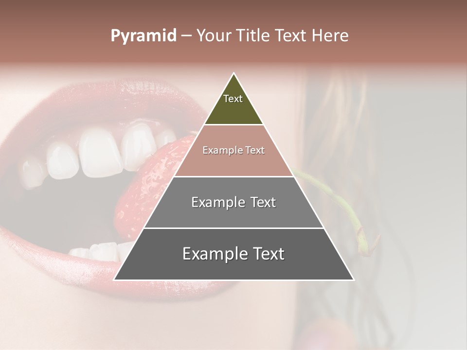 Eat Girl Food PowerPoint Template