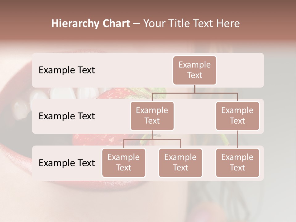 Eat Girl Food PowerPoint Template