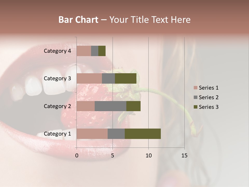 Eat Girl Food PowerPoint Template