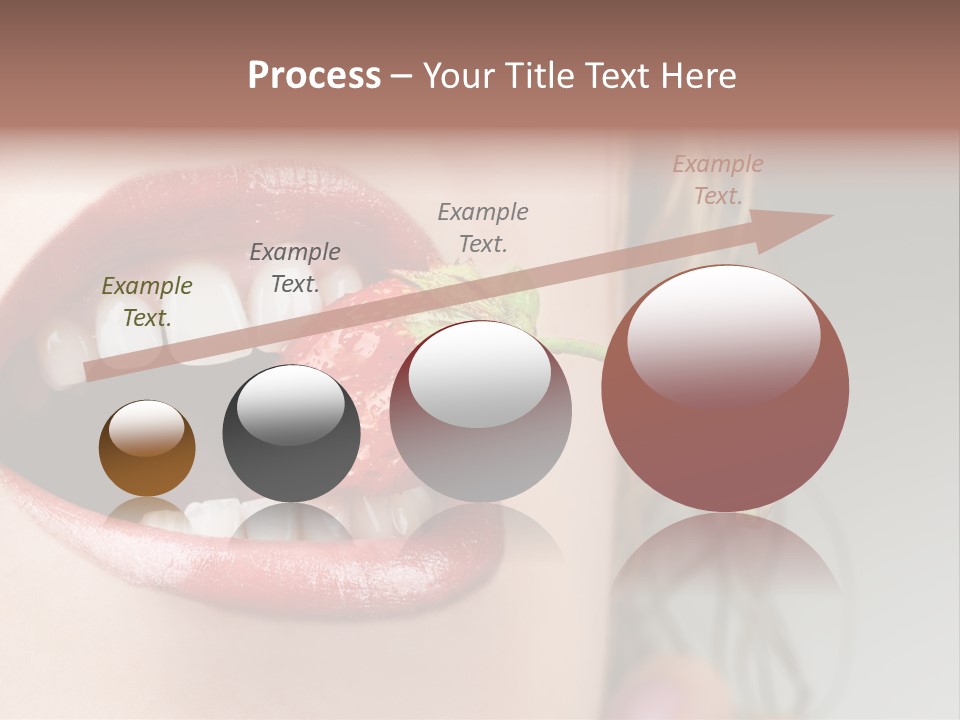 Eat Girl Food PowerPoint Template