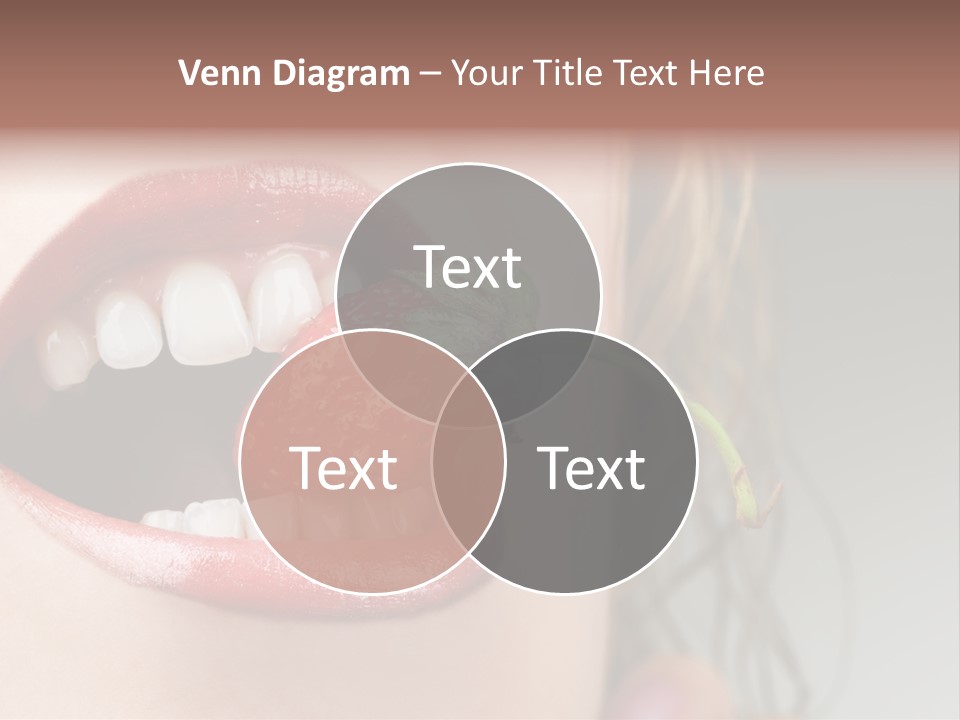 Eat Girl Food PowerPoint Template