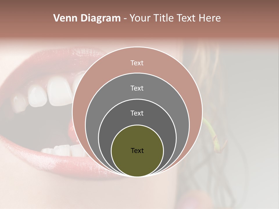 Eat Girl Food PowerPoint Template