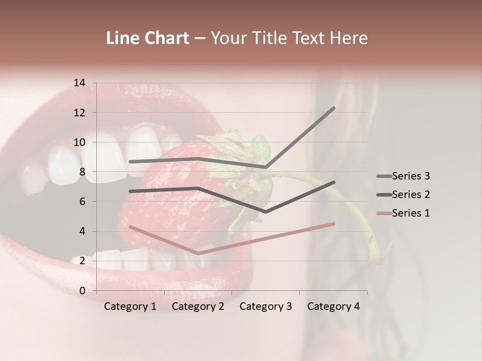 Eat Girl Food PowerPoint Template